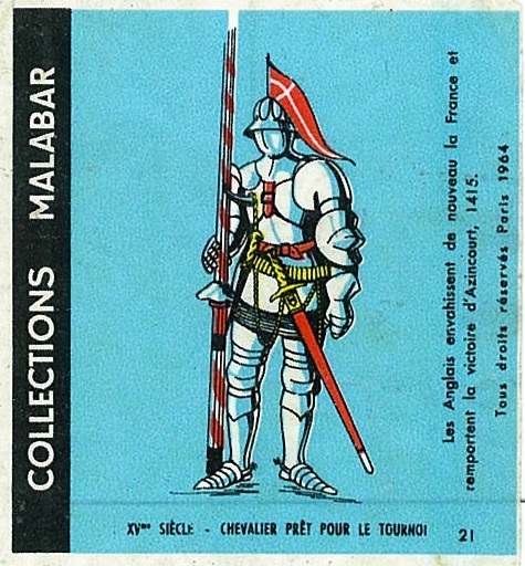 n°21 - Collection Malabar / Costumes Militaires