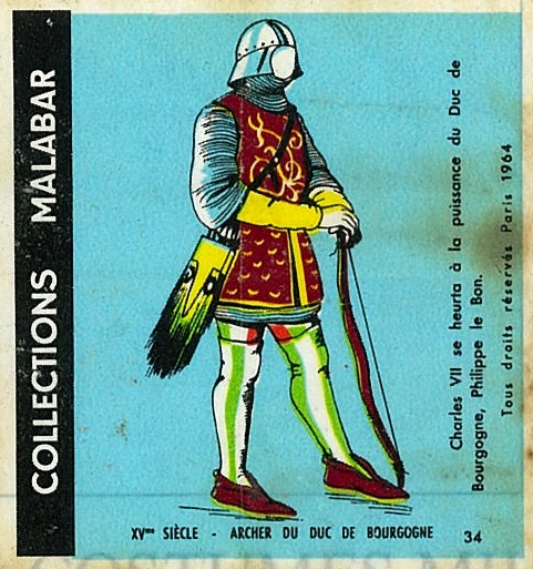 n°34 - Collection Malabar / Costumes Militaires