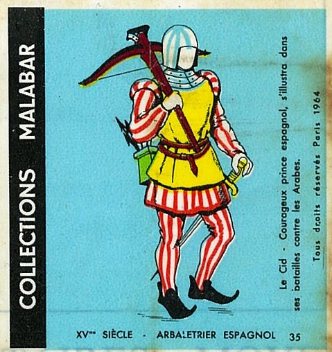 n°35 - Collection Malabar / Costumes Militaires