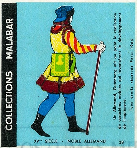 n°38 - Collection Malabar / Costumes Militaires