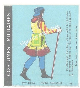 n°38 - Collection Malabar / Costumes Militaires