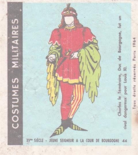 n°44 - Collection Malabar / Costumes Militaires