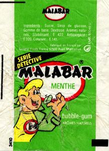 Emballage Malabar 1987 Goût : MENTHE